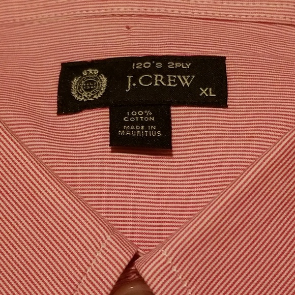 J.Crew pinstripe long sleeve shirt. - Picture 2 of 2